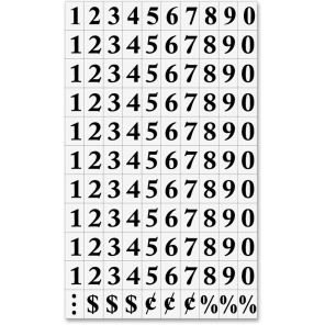 MasterVision Magnetic numbers - Magnetic - 0.75