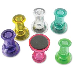 MasterVision Planning Board Magnetic Push Pins - 0.3