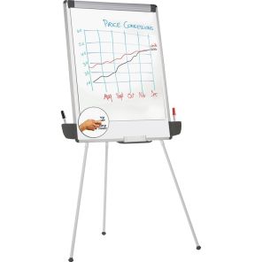 MasterVision Dry-erase Portable Tripod Easel - 29
