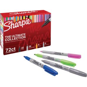 Sharpie Fine Point Markers - Fine, Ultra Fine Marker Point - 72 / Box