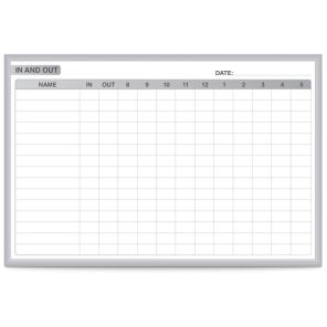 Ghent In/Out Dry Erase Board 72