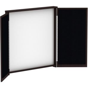Lorell Dry-Erase Whiteboard Presentation Cabinet Hinged Door Dry Erase Surface 47.3