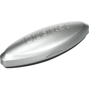 Quartet Premium Magnetic 3-in-1 Glass Board Eraser, Silver