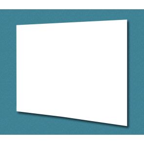 ClearVision™ Z-Bar Mounting Magnetic Glass Markerboards 3mm Magnetic 48