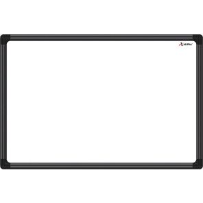 Alfra Continental Dry-Erase Whiteboard Black Frame 36