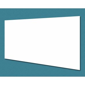 ClearVision™ Z-Bar Mounting Magnetic Glass Markerboards 6mm Magnetic 48