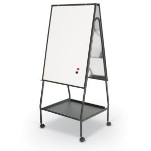 Wheasel Mobile Easel Whiteboard – Porcelain
