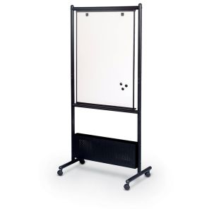 Nest Easel Whiteboard Black Trim – Magnetic Surface