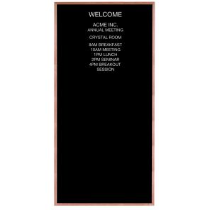 Wood Framed Letter Board Message Center 96