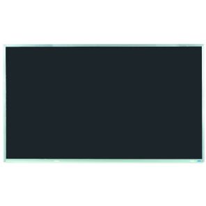 Black Composition Chalkboard Satin Anodized Aluminum Frame 36