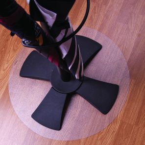 Ultimat® Polycarbonate Circular Floor Mat for Hard Floors - 24