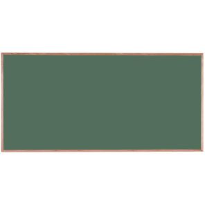 Slate Porcelain on Steel Chalkboard Oak Frame 18