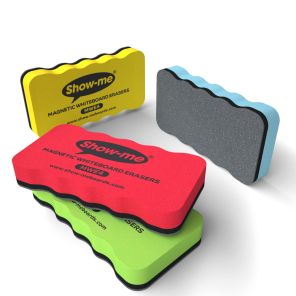 Show-me Magnetic Erasers, Pack Of 24