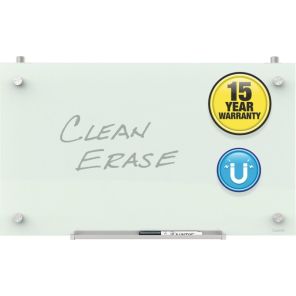 Quartet Infinity Magnetic Glass Dry-Erase Cubicle Board 24