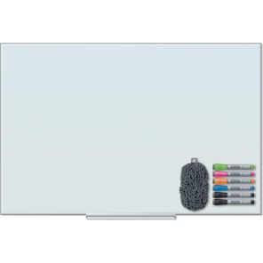 U Brands Floating Glass Dry Erase Board 36