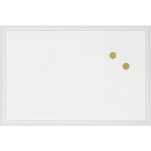 U Brands Magnetic Dry Erase Board with Decor Frame 30