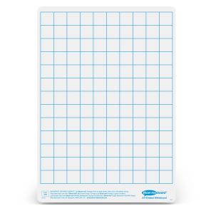 Show-me A4 Gridded Mini Dry Erase Boards, Pack Of 100 Boards